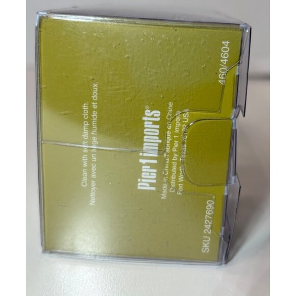 Glass Fish Bottle Stopper By Pier 1 Imports With Pink & Red Polka Dot Design - Picture 5 of 5